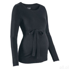 Sweter ciążowy z 100% bawełny, z wiązanym paskiem (8940001865951) - ogłoszenia A6.pl