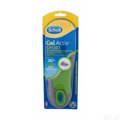 gel active sport wkładki do butów 1 szt dla kobiet marki Scholl - ogłoszenia A6.pl