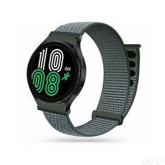 Pasek TECH-PROTECT Nylon do Samsung Galaxy Watch 4 40/42/44/46mm Szary (9589046919251) - ogłoszenia A6.pl