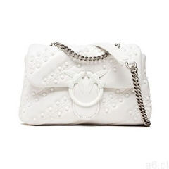 Torebka PINKO - Love Mini Puff Soft Studs Cl AI 21-22 PLTT 1P22BA Y7FP White Z14 - ogłoszenia A6.pl