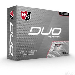 Wilson staff Piłki golfowe duo soft+ (białe) - ogłoszenia A6.pl