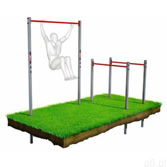 K-sport Drążek+poręcz zewnętrzny do podciągania +uchwyt na worek ogrodowy-street workout kso - ogłoszenia A6.pl