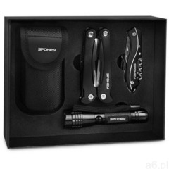 Spokey Narzędzie wielofunkcyjne multitool 4-częściowy bold czarne 929233 - ogłoszenia A6.pl