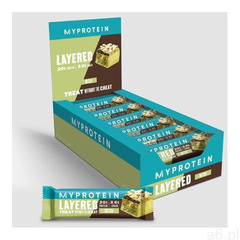 Myprotein 6 warstwowy baton proteinowy - 12 x 60g - matcha (5056379505511) - ogłoszenia A6.pl