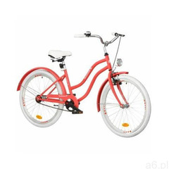 Rower INDIANA X-Cruiser Jr 24 cale Jasnoczerwony - ogłoszenia A6.pl