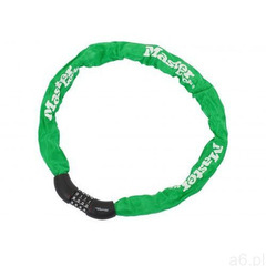 Zapięcie rowerowe MASTERLOCK QUANTUM 8392 ŁAŃCUCH 8mm 40mm 90cm SZYFR zielone (3520190938145) - ogłoszenia A6.pl