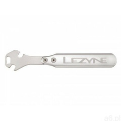 Lezyne narzędzie klucz do pedałów cnc z int, srebrny błyszczący, 278 x 134 mm, 1-st-pw-v106 (4712805 - ogłoszenia A6.pl