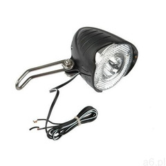 Lampa przednia X-LIGHT dynamo 1W LED 15 LUX z podtrzmaniem XC-110C, A-O-B-P-0118 - ogłoszenia A6.pl