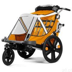 Bellelli Przyczepka rowerowa city pomarańczowa + darmowy transport! (8020092005716) - ogłoszenia A6.pl