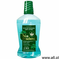 Biomadent Konopny płyn do płukania jamy ustnej 500 ml z olejkiem cbd - ogłoszenia A6.pl