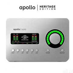 Universal audio apollo solo heritage edition - interfejs audio thunderbolt - ogłoszenia A6.pl