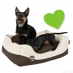 Zoolove sofa ortopedyczna ze sztucznej skóry - rozm. m: dł. x szer. x wys.: 80 x 60 x 25 cm | dostaw - ogłoszenia A6.pl