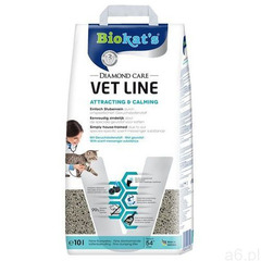 Biokat´s diamond care vet line attracting & calming żwirek dla kota, zbrylający się - 10 l | -5% - ogłoszenia A6.pl