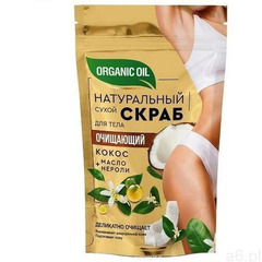Ugoł prof Naturalny suchy peeling oczyszczający olej kokosowy i neroli 150g, organic oil, fitokosmet - ogłoszenia A6.pl