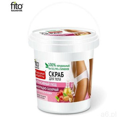 Fitocosmetics przepisy ludowe scrub do ciała winogronowo-cukrowy pielęgnujący - wiaderko 155ml - ogłoszenia A6.pl