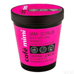 Cafe mimi scrub do ciała na bazie jagód truskawki i maliny, 220 ml - ogłoszenia A6.pl