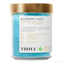 Blueberry Kush Body Scrub – Peeling detoksykujący i rozświetlający z CBD - ogłoszenia A6.pl