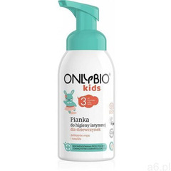 Onlybio Kids pianka do higieny intymnej dla dziewczynek od 3. roku życia 300ml (5902811789073) - ogłoszenia A6.pl