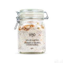 VAO LAB Sól do kąpieli Jaśmin z Trawą Cytrynową 650g 650 g naturalna, 5903657373495 - ogłoszenia A6.pl