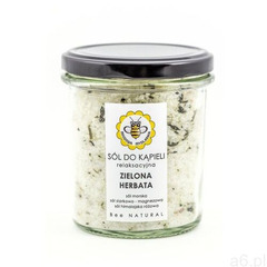 sól do kąpieli zielona herbata 350 g naturalna marki Miodowa mydlarnia - ogłoszenia A6.pl