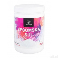 Allnature Epsom Salt sól do kąpieli 1000 g unisex (8594182009873) - ogłoszenia A6.pl