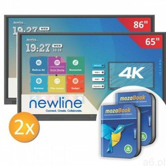 Newline Zestaw: 1x monitor interaktywny tt-8619rs + 1x monitor interaktywny newline tt-6519rs - ogłoszenia A6.pl