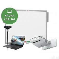 Tablica interaktywna SILVER 95 PANORAMA ULTRA + LAPTOP + kamera Logitech BRIO - ogłoszenia A6.pl