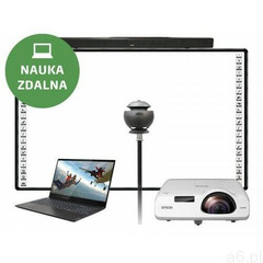 Tablica interaktywna black 90 full hd + laptop + kamerą lenovo voip 360 marki Myboard - ogłoszenia A6.pl