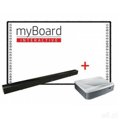 ZESTAW! Tablica interaktywna myBoard BLACK 90" Nano + projektor Optoma W319UST* (ultra short - ogłoszenia A6.pl