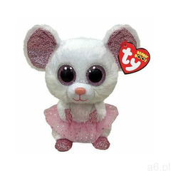 Beanie Boos Nina - Biała mysz balerina 24cm Maskotka TY INC - ogłoszenia A6.pl