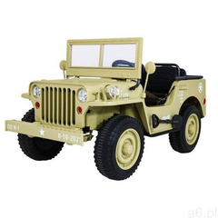 Ramiz Olbrzymi wojskowy jeep willys 4x4 jh-101khaki 3 osoby 60 kg (5903864906196) - ogłoszenia A6.pl