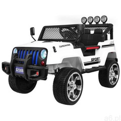 Jeep raptor drifter 4x4 s2388 biały z napędem na 4 koła marki 4toys - ogłoszenia A6.pl