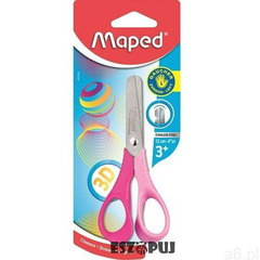 Maped Nożyczki vivo szkolne 3d 12cm lewor.bls (3154144725101) - ogłoszenia A6.pl
