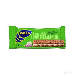 Wasa sandwich sourcream & onion przekąska ser cebula 37g - ogłoszenia A6.pl