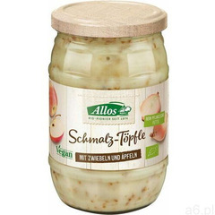Smalczyk jabłko - cebula bezglutenowy bio 250 g - marki Allos - ogłoszenia A6.pl