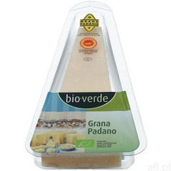 SER TWARDY GRANA PADANO BIO 125 g - BIO VERDE (4000915107821) - ogłoszenia A6.pl