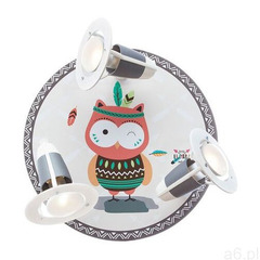 Elobra Lampa little indians, sowa hannah, brązowa (4019698135907) - ogłoszenia A6.pl