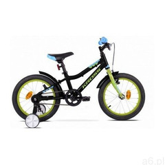 Kross Kross Racer 3.0 16" CZARNO / LIMONKOWO / NIEBIESKI POŁYSK - ogłoszenia A6.pl