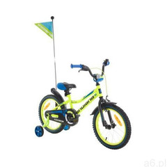 Rower rock kid 16 limonkowy marki Indiana - ogłoszenia A6.pl