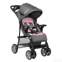 emma plus pink scandi wózek składany na płasko + torba marki Lionelo - ogłoszenia A6.pl