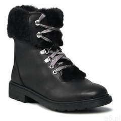 Trapery CLARKS - Astrol Hiker K 261616776 Black Leather - ogłoszenia A6.pl