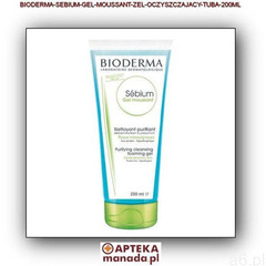 Bioderma sebium gel moussant żel oczyszczający tuba 200ml - długi termin ważności ! - ogłoszenia A6.pl