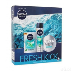 men fresh kick trio zestaw woda po goleniu 100 ml + antyperspirant 150 ml + żel do twarzy, c - ogłoszenia A6.pl