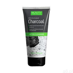 charcoal żel do twarzy detoksykujący głęboko oczyszczający z aktywnym węglem 150ml - beauty formulas - ogłoszenia A6.pl