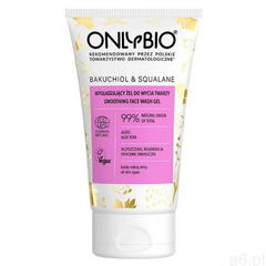 ŻEL DO MYCIA TWARZY WYGŁADZAJĄCY BAKUCHIOL I SKWALAN ECO 150 ml - ONLY BIO (5902811789660) - ogłoszenia A6.pl