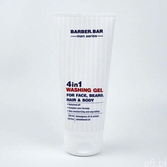 Cafe mimi Barber.bar żel do mycia twarzy i ciała, 4w1, 200 ml (4607967674464) - ogłoszenia A6.pl