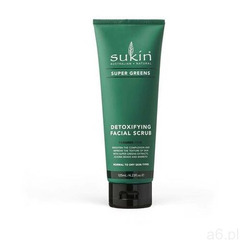Sukin, SUPER GREENS Detoksykujący scrub do twarzy, 125ml (9327693004421) - ogłoszenia A6.pl