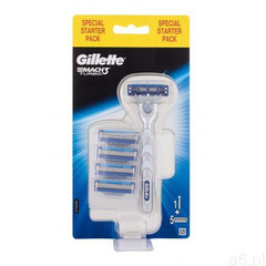 Gillette mach3 turbo maszynka do golenia maszynka do golenia 1 szt. + zapasowa głowca 4 szt. dla - ogłoszenia A6.pl