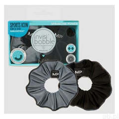 MP X Invisibobble® Reflective Power Sprunchie – Black/Ice Blue - 2 PACK, MPA563 - ogłoszenia A6.pl