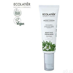 ORGANIC CANNABIS Krem maska do twarzy na noc, 50ml ECOLATIER (4620046175935) - ogłoszenia A6.pl